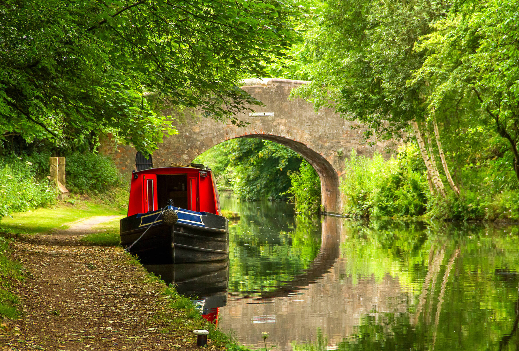 Slow down and relax with a narrowboat cruise