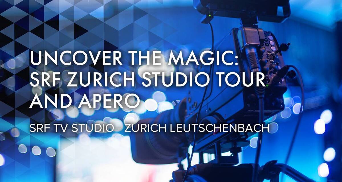 A View behind the world of SRF Tv Studio Zurich Leutschenbach